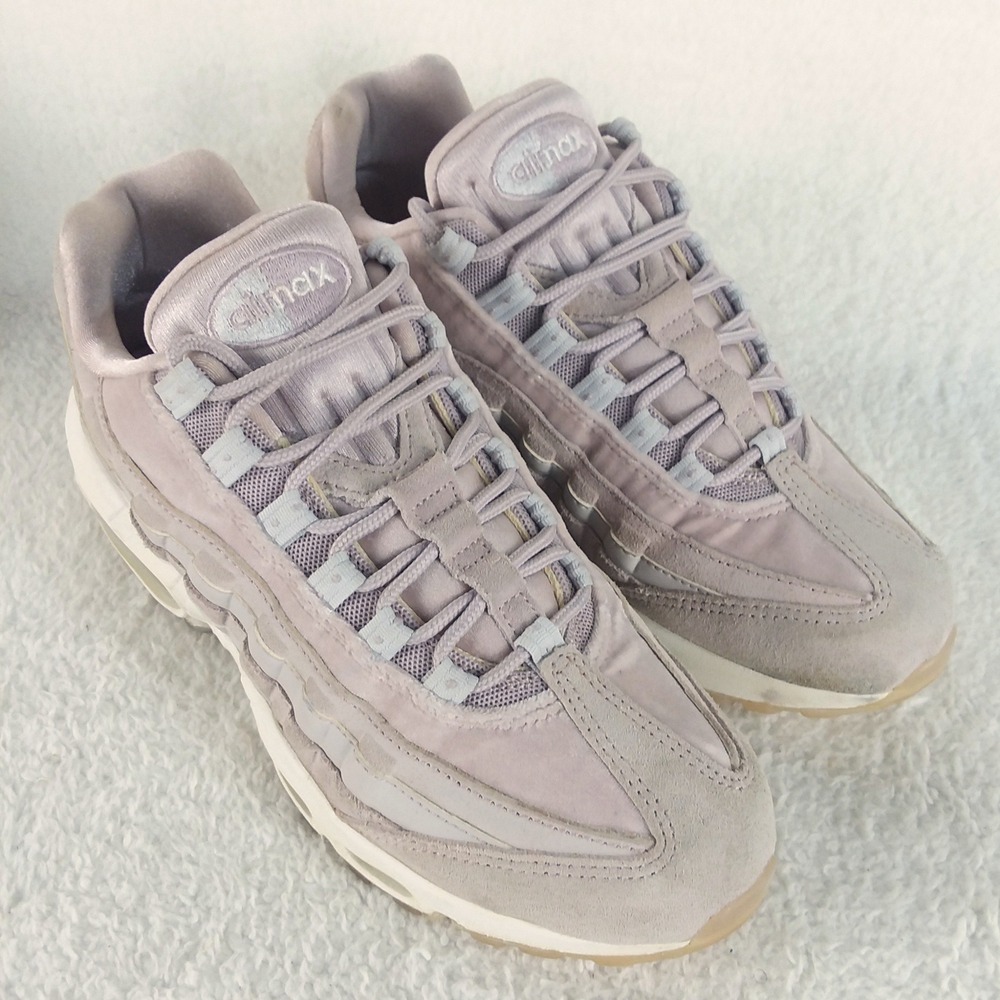 Nike Women Air Max 95 LX Particle Rose-White Size 9 Trainers AA1103-600 Sneakers - Picture 5 of 14